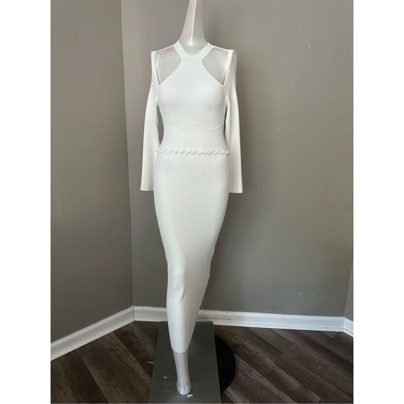 SELF-PORTRAIT Shoulder & Back Cut Outs Dress - Picture 3 of 9